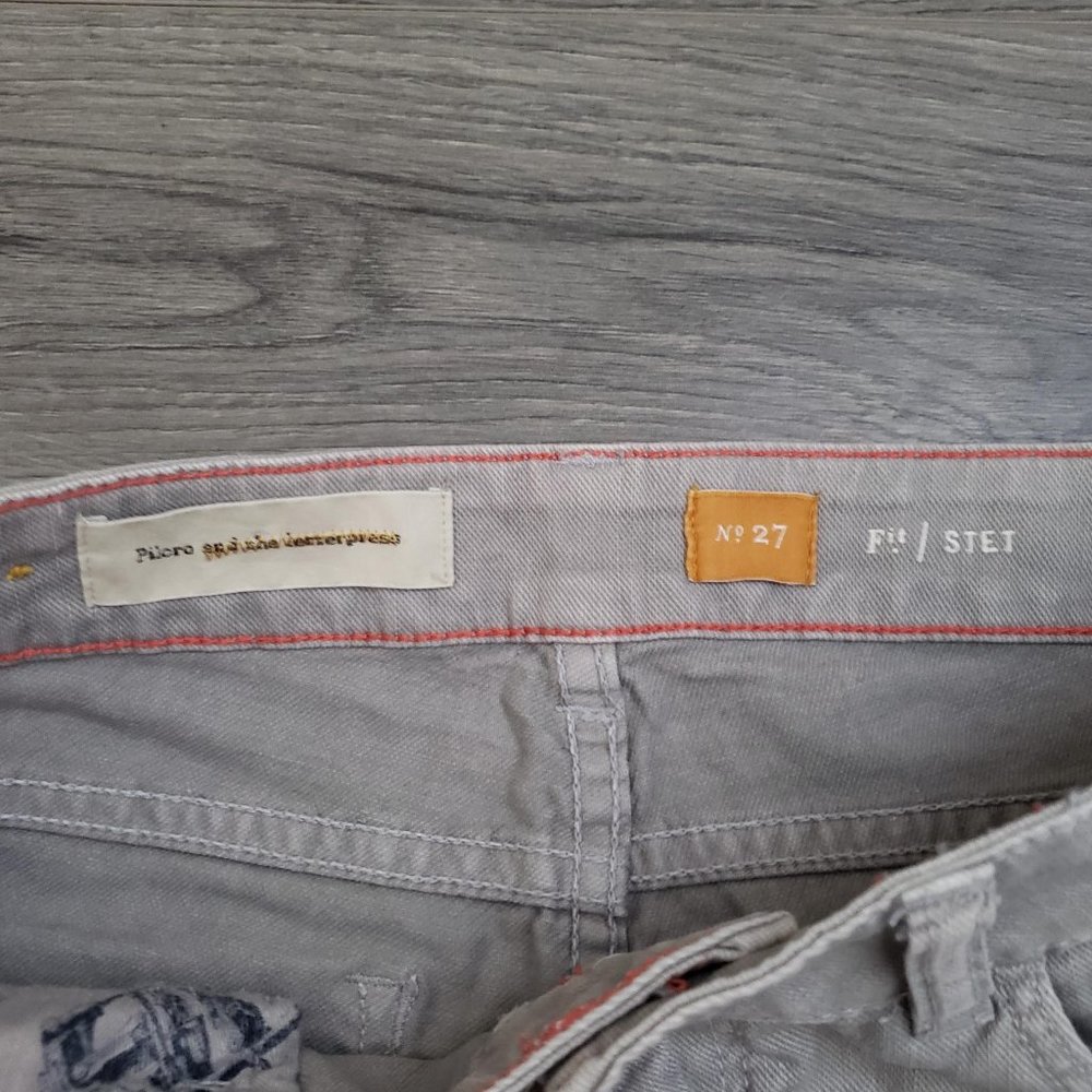 Pilcro and the Letterpress Grey Skinny Jeans Stet - Picture 5 of 11